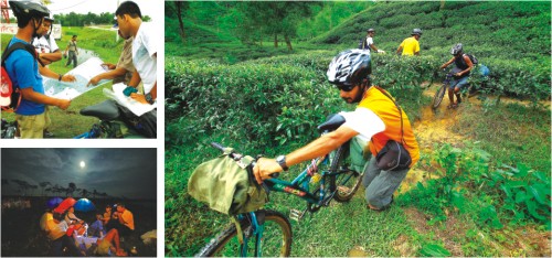 green territory of Sylhet in Bangladesh